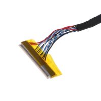 kiss*Universal FIX 30 Pin 1ch 6bit LVDS Cable 26cm For 14.1-15.6inch LCD Panel