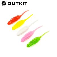 【hot】♂♣♞ New 10pcs Wobblers mini Fishing Soft Lures Rubber Baits 3.5cm Worm Artificial Bass Silicone