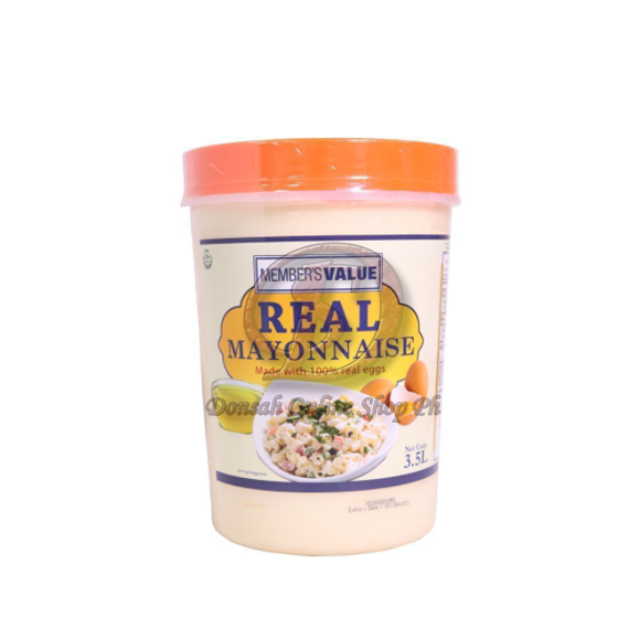 Real Mayonnaise 3.5L 1 Tub Lazada PH