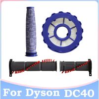 3Pcs Replacement Spare Parts for Dyson DC40 Vacuum Cleaners Washable Pre Post-Filter Main Roller Bar Brushes Accessories