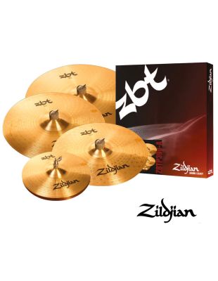 Zildjian  ZBT 5 Pro Set แฉ / ฉาบกลองชุด แบบเซ็ต (ไฮแฮท 14 + Crash 16 + Ride 18 + Ride 20) + แถมฟรีไม้กลอง Zildjian 5A
