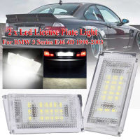 TX ไฟป้ายทะเบียน Led Led Canbus 2ชิ้น,หลอดไฟ LED สีขาวท้ายอัตโนมัติหลอดไฟสำหรับ BMW 3er E46 4D 1998-2003อุปกรณ์เสริมรถยนต์