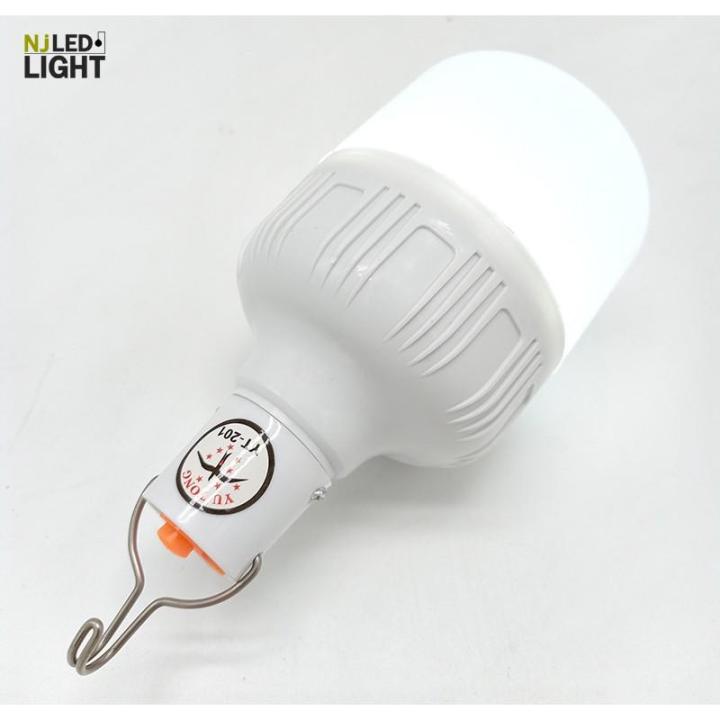 โปรโมชั่น-คุ้มค่า-njled-light-yt201-หลอดไฟ-led-40w-ชาร์จได้-หลอดไฟพกพา-ไฟตั้งแคมป์-เดินป่า-พกพาสะดวก-ใช้ได้นาน-7-10-ชม-ราคาสุดคุ้ม-หลอด-ไฟ-หลอดไฟตกแต่ง-หลอดไฟบ้าน-หลอดไฟพลังแดด