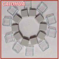 CAIOHUA 10pcs ถอดออกได้ คีย์แคปโปร่งใส เรซิน ดำ/ขาว ปลอกหุ้มกุญแจ ของใหม่ โปร่งใสโปร่งใส ที่คลุมคีย์บอร์ด คอมพิวเตอร์สำหรับคอมพิวเตอร์