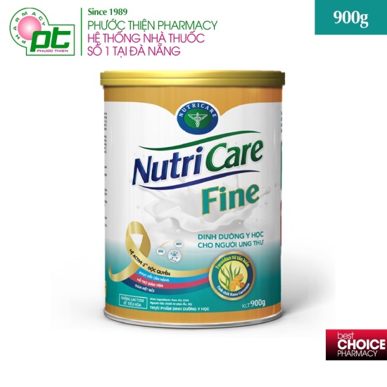 Nutricare fine - dinh dưỡng y học cho người ung thư lon 900g - ảnh sản phẩm 1