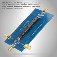 0.1-3000 MHZ RF SWR เครื่องวิเคราะห์เสาอากาศสะพานสะท้อนแสง VHF UHF VSWR การสูญเสียผลตอบแทน