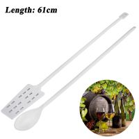 24 /61cm Plastic Wine Stirrer Paddle Spoon Wine Mash Tun Mixing Stirrer Paddle Home Kitchen Bar Beer Brewing for HomeBrew Tools