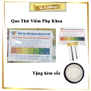 Que Kiểm Tra Viêm Âm Đạo Que thử viêm phụ khoa Tặng kèm cốc