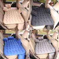 【LZ】 Car Inflatable Mattress Air Bed Sleep Rest Car SUV Travel Bed Car Seat Bed Multi Functional For Outdoor Camping Beach Portable