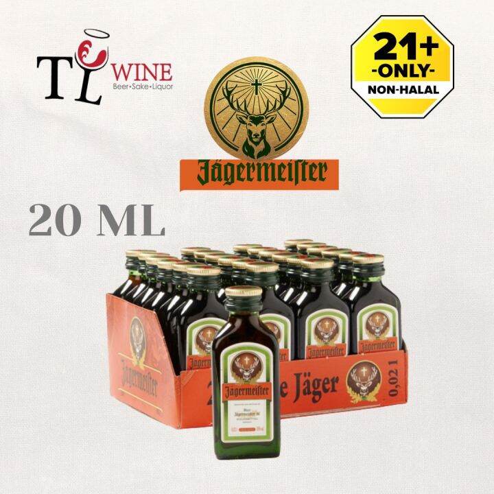 Jagermeister Mini 20ml 2cl Miniature Bulk Purchase 100 Original Duty