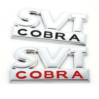 Hot New SVT Cobra Car Stickers Emblem Badge Rear Trunk 3D Decals for Ford Mustang Shelby F150 F250 F350 Auto styling Accessories