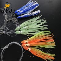 Artificial 6 bags srtificial octopus sabiki rigs bait fishing snapper rigs Sea Grouper pink sailfish lure bottom bait