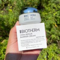 Biotherm Cera Repair Barrier Cream 15ml. ครีมเสริมปราการผิวหน้า เนื้อครีมบางเบา