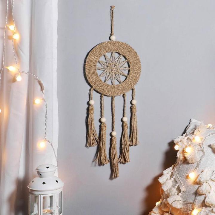 macrame-dreamcatcher-round-woven-handmade-tassel-bohemian-dreamcatcher-macrame-wall-hanging-boho-decor-for-home-wedding-decoration-living-room-bedroom-craft-christmas-intelligent