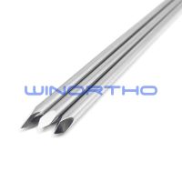 Sandi 10Pcs สแตนเลส K ลวด Kirschner Dia1.01.21.51.82.02.53.0X250มม. Single End Veterinary Orthopedic Instruments