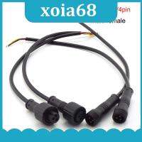 xoia68 Shop 2 3 4 Pin IP65 Cable Wire Plug for LED Strips Male and Female Jack 20cm Lengh Connector Small Size Head 500V 3A