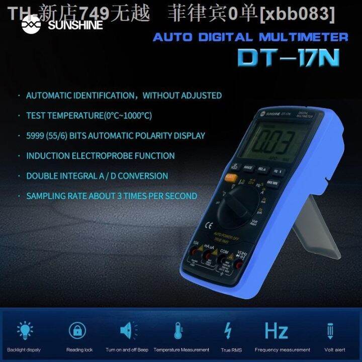 cw-sunshine-dt-17n-multimeter-range-lcd-display-digital-is-35-6-automatic-digital-instrument-tester