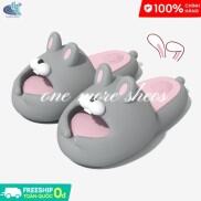 YUNGUANG Phim hoạt hình dễ thương moggi thỏ mềm mại daddy daddy giày dép
