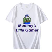 Mommy S Little Gamer เสื้อผู้ชาย T เสื้อกบ Novelty Tee เสื้อแขนสั้น O คอ100% Cotton Streetwear ขนาดใหญ่เสื้อยืด