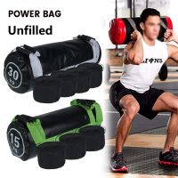 Unfilled Fitness Sandbag 15/30KG Weight Lifting Fitness Energy Sandbag Empty Power Bag Fitness Body Building Gym Sport Equipment