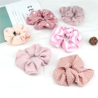 【CW】 3-5Pcs/Set Multicolor Scrunchies Hair Bands Rope Fashion Elastic Ties Accessories Holder Gifts