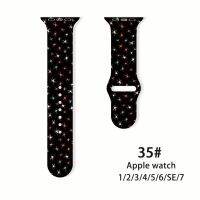 yiqtft For Apple Watch Band 42MM 45MM 49MM 41MM 40MM 44MM 38MM Silicone Halloween Bracelet Strap Solo Loop For iWatch 7 S8 6 Wristband