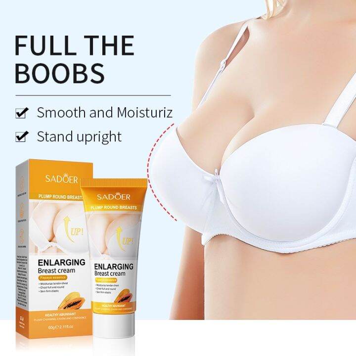 Sadoer Papaya Upsize Breast Enlargement Cream Growth Boobs Enlarger Plumping Chest Care Lazada PH