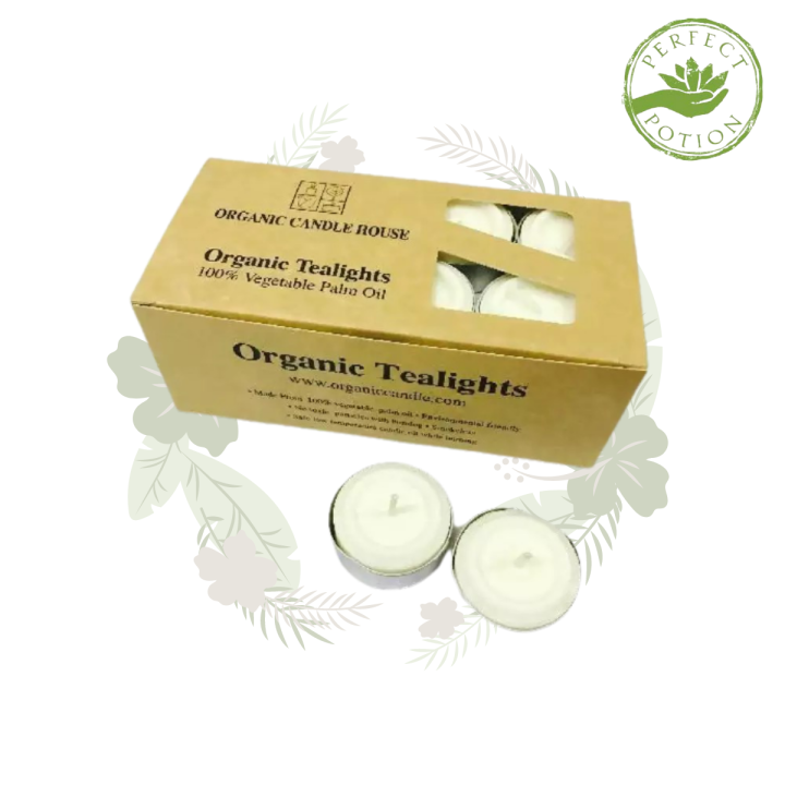 [Origo Creation] Organic Candle House Tealight Candle Made from 100