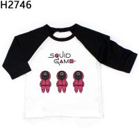 เสื้อยืดแขนยาวพิมพ์ลาย Kdrama Series Raglan สําหรับเด็ก