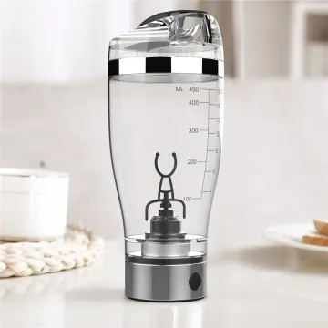 Shaker Cup Powder Mixing Electric Protein Portable Rechargeable USB Mixer  Bottle
