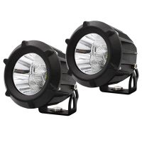 THLT0B Led Fog Driving Light Pod Lights Led 50W Word Lamp Combo Spot Flood Beam Waterproof Round Led Off Road Lights For Motorcycle Jeep Suv Truck Boat Tractor-2Pcs