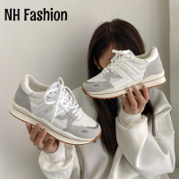 NH Fashion ยอดนิยม รองเท้าผู้หญิง รองเท้าผ้าใบ รองเท้าสุขภาพ รองเท้าแฟชั่น จับคู่ง่าย ด้านล่างสบาย วิจิตร สบาย X0201172 42Z231020