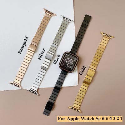 สาย สำหรับ Watch สาย 38 40 42 44 มิลลิเมตร สาย สำหรับApple Watch สายเหล็ก สายแอปเปิ้ลวอช Paris