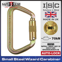 คาราบิเนอร์เหล็ก รุ่น Small Steel Wizard Carabiner แบรนด์ ISC