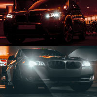 DXZ 2Pcs LED Angel Eyes Marker ไฟหลอดไฟ Halo แหวน40W สำหรับ BMW E39 M5 E60 E61 E83 E87 M6 E65 E66 E64 X5