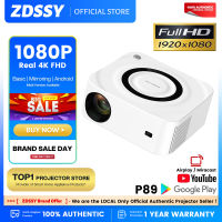 ZDSSY การทำมิเรอร์ไร้สายโปรเจคเตอร์ขนาดเล็กแบบพกพา P89 WiFi สำหรับโทรศัพท์ Miracast LED Full HD 1080P จอแอลอีดีโฮมเธียร์เตอร์6500ลูเมน4Kโปรเจคเตอร์เครื่องฉายสไลด์ภาพยนตร์วิดีโอ