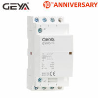 Geya Gyhc คอนแทค16a อัตโนมัติ,3no 25a 20a 3เฟส220V Din รางบ้าน Ac แบบแยกส่วน