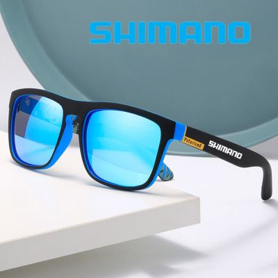 Shimano ขี่จักรยานแว่นกันแดด MTB จักรยานแว่นตาถนนจักรยานแว่นตากีฬากลางแจ้งตกปลาแว่นตา
