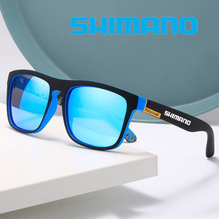 shimano-แว่นกันแดดสำหรับปั่นจักรยาน-ฮ็อตเซลแว่นตาปั่นจักรยานเสือภูเขาแว่นกันแดดสำหรับตกปลากีฬากลางแจ้งปั่นจักรยานบนถนน