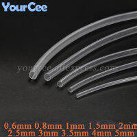 ท่อหดความร้อน 0.6/0.8/1/1.5/2/2.5/3/3.5/4/5 มม.2:1 โปร่งใส HeatShrink ท่อหด Sleeving Wrap DIY สายไฟ-hjgtfjytuert