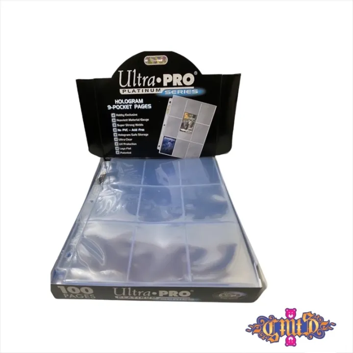 Ultra-Pro Platinum 9 Pocket Hologramm-Seiten (100 Stück)
