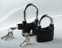 กุญแจล็อคล้อรถมอเตอร์ไซค์(B0030) พร้อมเสียงเตือน Alarm Lock (แบบยาว)