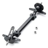 Metal Front Axle Steering Assembly Link Pole Linkage Rod No Power for Tamiya 1/14 RC Truck Tractor Car Upgrades Parts