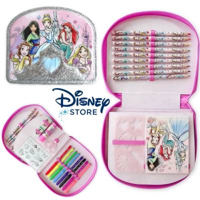 กระเป๋าเครื่องเขียน Disney Store พร้อมส่งจาก ShopDisney USA Disney ZipUp Stationery Kit ราคา 690- บาท