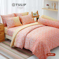 TULIP ชุดเครื่องนอน ผ้าปูที่นอน ผ้าห่มนวม รุ่นTULIP Delight พิมพ์ลาย DL087 ลวดลายสดใสได้ใจ ในสไตล์ที่เป็นคุณ