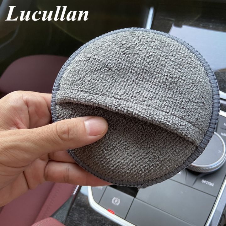 cc-lucllan-5-in-dia-round-car-microfiber-wax-applicator-and-cleaning-with-pockets