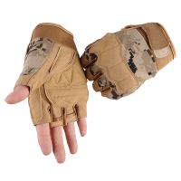 Tactical Weight Lifting Gym Gloves Outdoor Sports Camouflage Fitness Training Bodybuilding Workout Wrist Wrap Exercise Glove