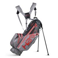 SUN MOUNTAIN ถุงกอล์ฟ 2019 H2NO Lite Stand Bag (รุ่นกันน้ำ) - Black/ Grey/ Fire