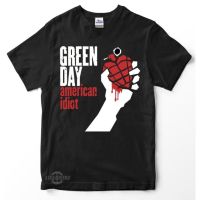 เสื้อยืดพรีเมี่ยมเสื้อยืด พิมพ์ลาย Greenday AMERICAN Idit Premium green day melodic metal สําหรับผู้ชาย