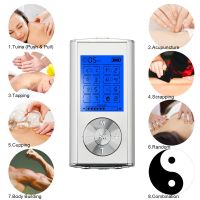 เครื่องนวดไฟฟ้า เครื่องนวดกดจุดไฟฟ้า 8โหมดTENS meridian กายภาพบำบัดเครื่องมือ EMS PULSE Massager นวดความถี่ต่ำ